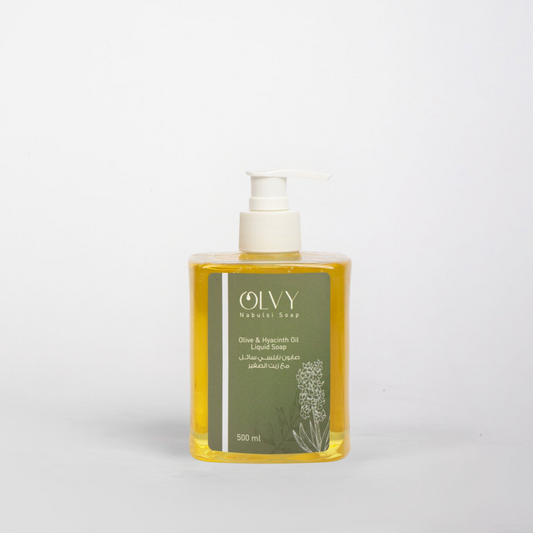 Olvy Nabulsi Pure Olive Oil Liquid Soap With Hyacinth Oil