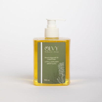 Olvy Nabulsi Pure Olive Oil Liquid Soap With Hyacinth Oil